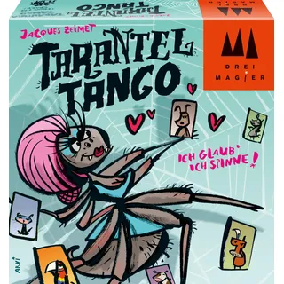 Schmidt Spiele 40851 Tarantel Tango, Drei Magier Kartenspiel