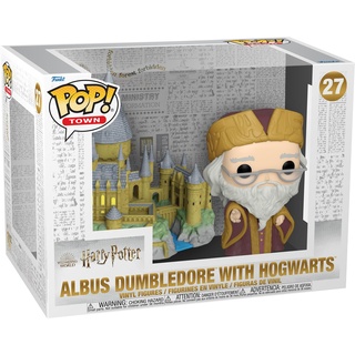 Funko Pop! Town: HP Anniversary - Albus Dumbledore mit Hogwarts - Harry Potter - Vinyl-Sammelfigur - Geschenkidee - Offizielle Handelswaren - Spielzeug Für Kinder und Erwachsene - Movies Fans