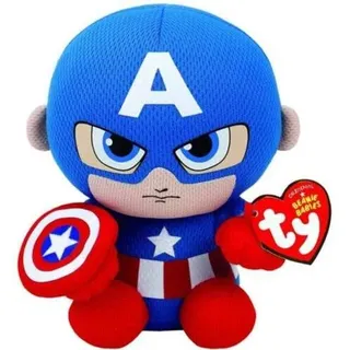 Ty - Beanie Babies Licensed - Marvel - Captain America, regular