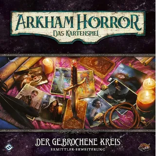 Arkham Horror: Das Kartenspiel - Der gebrochene Kreis (Ermittler-Erweiterung) von Nate French/ MJ Newman / Asmodee / Spiele (außer Software)