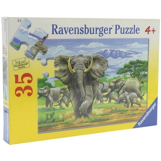 Ravensburger Puzzle Elefanten 086306 35 Teile 21 x 30 cm NEU OVP