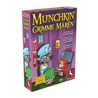 18402G - Munchkin: Grimme Mären, Kartenspiel, 3-4 Spieler, ab 10 Jahren (DE-Ausgabe)
