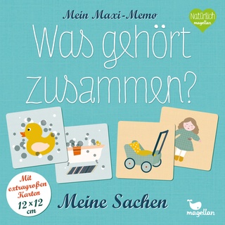 Magellan Verlag - Mein Maxi-Memo - Was gehört zusammen? - Meine Sachen