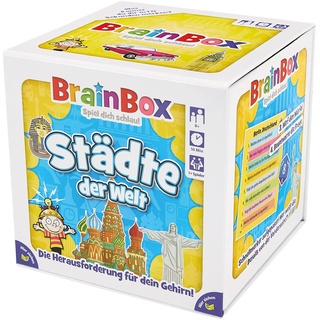 Brain Box 94944 Städte der Welt, Lernspiel, Quizspiel für Kinder ab 8 Jahren