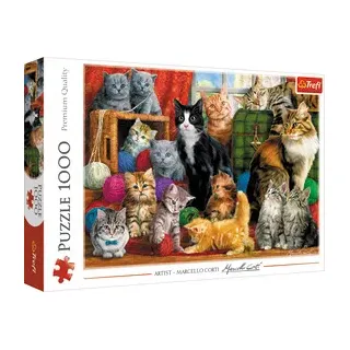 Puzzle Katzen TREFL 10555 1000Teile