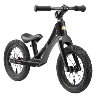 BIKESTAR Magnesium (superleicht) Kinderlaufrad Lauflernrad Kinderrad für Jungen und Mädchen ab 3-4 Jahre | 12 Zoll Kinder Laufrad BMX Ultraleicht | Schwarz | Risikofrei Testen