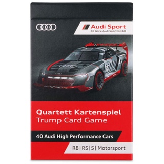 Audi Quartett 40 Jahre Audi Sport GmbH Kartenspiel 3202303000