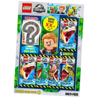 Blue Ocean Sammelkarte Lego Jurassic World 2 Karten - Sammelkarten Trading Cards (2022) - 1, Jurassic World 2 Karten - 1 Multipack