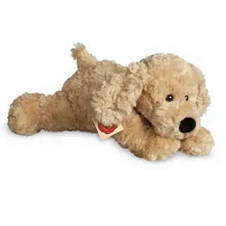 Teddy Hermann Schlenkerhund beige kuscheliges Plüschtier 28cm - Beige