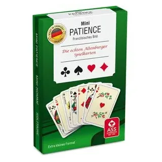 ASS Kartenspiel Altenburger 22570097 Mini-Patience, ab 6 Jahre, 1-2 Spieler, Französisches Bild