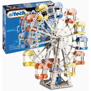 Eitech 00017 Metallbaukasten - Riesenrad mit Getriebemotor, Multicolor