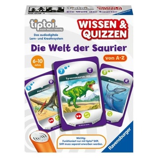 Ravensburger 00078 - tiptoi®, Wissen und Quizzen, Die Welt der Saurier, Quizspiell
