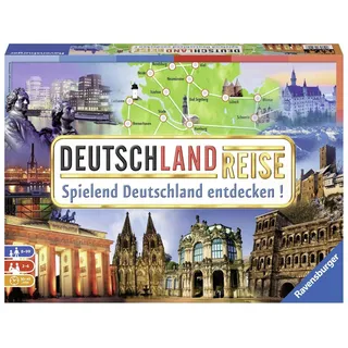 Ravensburger Spiel Deutschlandreise, Made in Europe, FSC® - schützt Wald - weltweit bunt