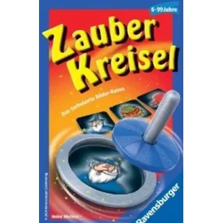 Ravensburger 23163 - Zauber Kreisel, Mitbringspiel Reaktionsspiel