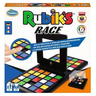 ThinkFun Würfelspiel 76399, Rubiks Race, ab 7 Jahre, 2-4 Spieler