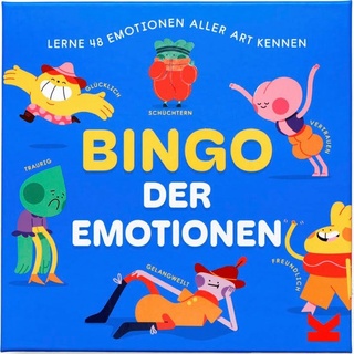 Laurence King Spiel Bingo der Emotionen bunt