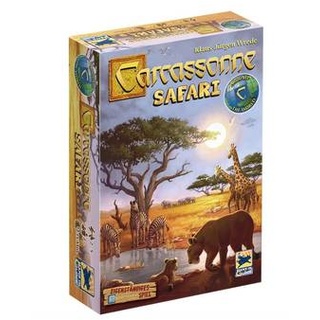 HIGD0501 - Carcassonne Safari - Brettspiel, für 2-5 Spieler, ab 7 Jahren (DE Edition)