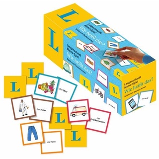 Langenscheidt Memo-Spiel 'Wie heißt das?' - Memo-Spiel in einer Box mit 200 Karten und Spielanleitung