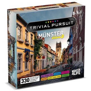 Winning Moves Spiel, Wissenspiel Trivial Pursuit - Münster Vol. 2, Quizspiel mit 330 Fragen blau