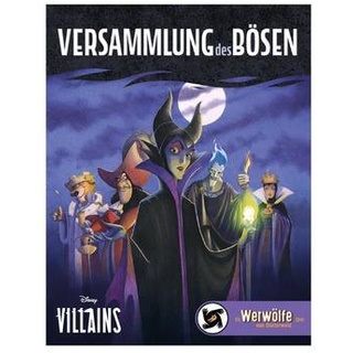 ZYGD0014 - Disney Villains: Versammlung des Bösen - Kartenspiel, für 6-12 Spieler, ab 10 Ja