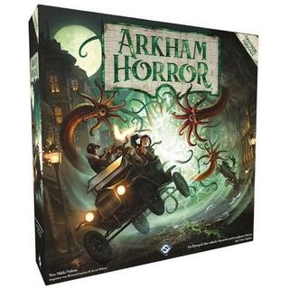 Fantasy Flight Games Spiel, Familienspiel FFGD1034 - Arkham Horror 3.Ed. - Grundspiel/Brettspiel,..., Strategiespiel bunt
