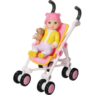 Zapf Creation® Babypuppe BABY born® Minis - Playset Buggy mit Eli