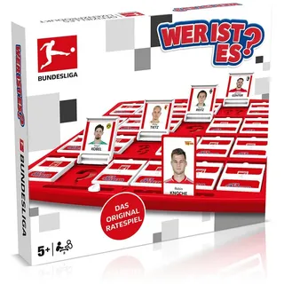 Winning Moves Spiel Wer ist es? - Bundesliga Edition, Brettspiel weiß