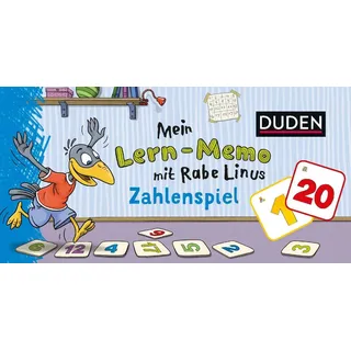 Duden Spiel Mein Lern-Memo mit Rabe Linus - Zahlenspiel