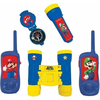 Super Mario - Abenteurer-Kit - Walkie-Talkie-Reichweite 120 m, Fernglas und Kompass
