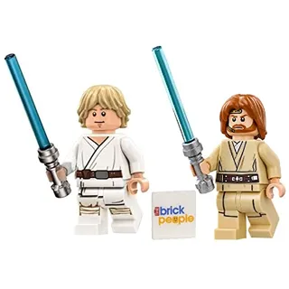 LEGO Star Wars Jedi Combo: Luke Skywalker OBI Wan Kenobi Figuren Set