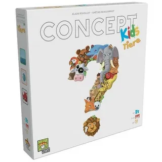 Repos Production Spiel, Familienspiel RPOD0008 - Concept Kids - Tiere, Brettspiel, 2-12..., Lernspiel bunt