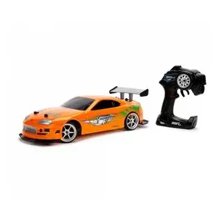 Dickie-Toys Fast und Furious RC Drift 1995 Toyota Supra 1:10, Drift Car, 2,4 GHz-Funk, mit Akku, Allrad