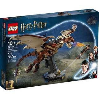 LEGO® Konstruktionsspielsteine LEGO® Harry Potter 76406 Ungarischer Hornschwanz bunt