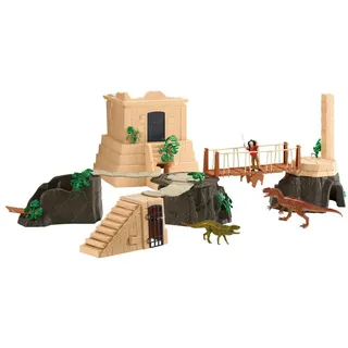 Schleich® Spielfigur Dinosaurs Dino Tempel-Eroberung Mega-Set