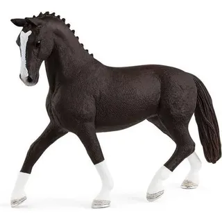 Schleich 13927 - Horse Club, Hannoveraner Stute Rappe, Tierfigur, Pferd, Höhe: 10,7 cm