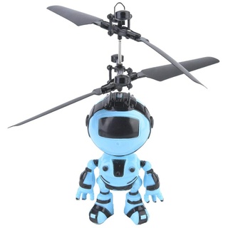 Hubschrauber Fliegen Spielzeug, Roboter Hubschrauber für Kinder, Mini Drohne USB Lade Hand Induktionsflugzeug Kinder Spielzeug Dreamtoys Fliegender Roboter