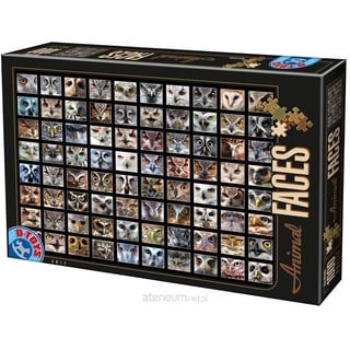 Unbekannt 74331FA01 Puzzle 1000 Teile - Collage - Eulen