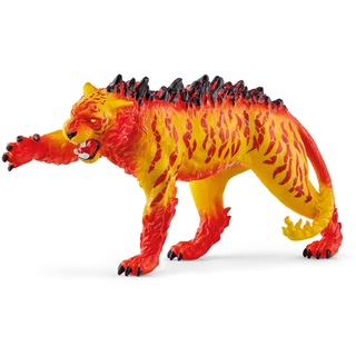 Schleich Eldrador Fabelwesen Lava Monster für Kinder, Lava Tiger Action-Figur ab 7 Jahren