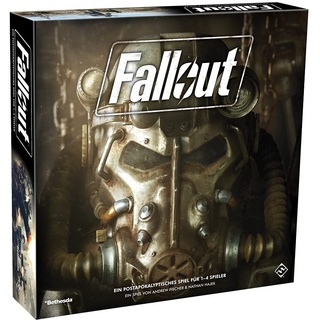Fantasy Flight Games | Fallout | Grundspiel | Expertenspiel | Strategiespiel | 1-4 Spieler | Ab 14+ Jahren | 150+ Minuten | Deutsch