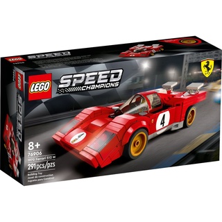 LEGO® Konstruktionsspielsteine LEGO® Speed Champions - 1970 Ferrari 512 M, (Set, 291 St) bunt