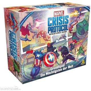 Atomic Mass Games AMGD2100 - Marvel: Crisis Protocol Grundspiel - Die Mächtigsten der Welt