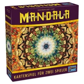 Lookout-Games Spiel LOOD0020 - Mandala, Kartenspiel, 2 Spieler, ab 10 Jahren..., Familienspiel, Strategiespiel bunt