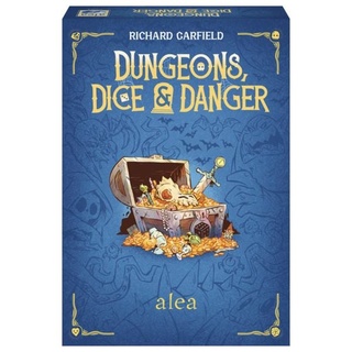 Ravensburger 27270 - Dungeons, Dice and Danger, alea Strategiespiel, Würfelspiel für Erwachsene, Roll & Write Spiel ab 12 Jahren