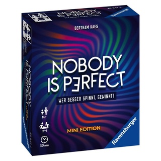 Ravensburger Spiel, Kommunikationsspiel Nobody is Perfect - Mini Edition 26847