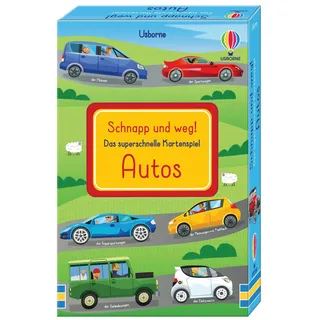 Schnapp und weg! Das superschnelle Kartenspiel: Autos: Kartenspiel-Set mit Autos - trainiert das Reaktionsvermögen - ab 3 Jahren