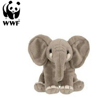 WWF Plüschtier Elefant (14cm) lebensecht Kuscheltier Stofftier Elephant