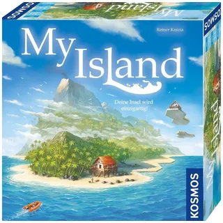 KOSMOS Verlag Spiel, Familienspiel My Island - Brettspiel, 2-4 Spieler, ab 10 Jahren (DE-..., Familienspiel