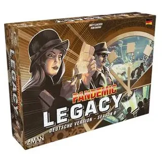 ZMND0011 - Pandemic Legacy - Season Zero, Brettspiel, 2-4 Spieler, ab 14 Jahren (DE-Ausgabe)