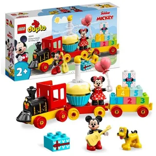 LEGO DUPLO | Disney 10941 Mickys und Minnies Geburtstagszug, Spielzeugzug