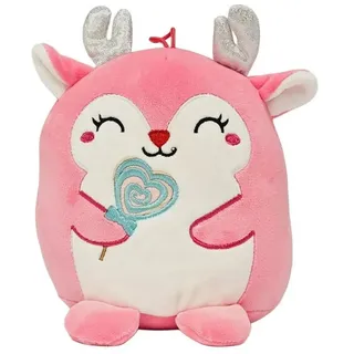 soma Kuscheltier KAWAII Kuties Plüsch Kuscheltier Plüschfigur 20 cm Rentier pink (1-St), Stofftier für Kinder Anime Kawaii Plush Cute Plushie Geschenke rosa